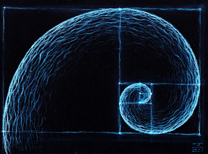 The Golden Mean Golden Ratio Fibonacci